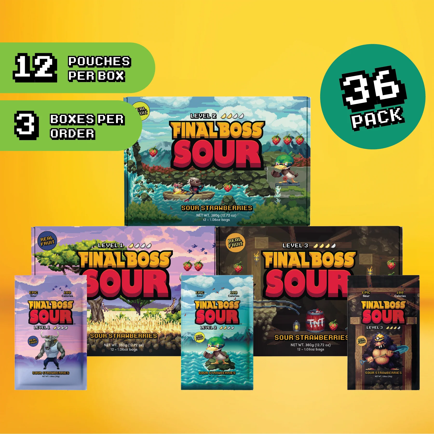 Level 1, 2, & 3 Strawberry Multi-Pack - Image 5