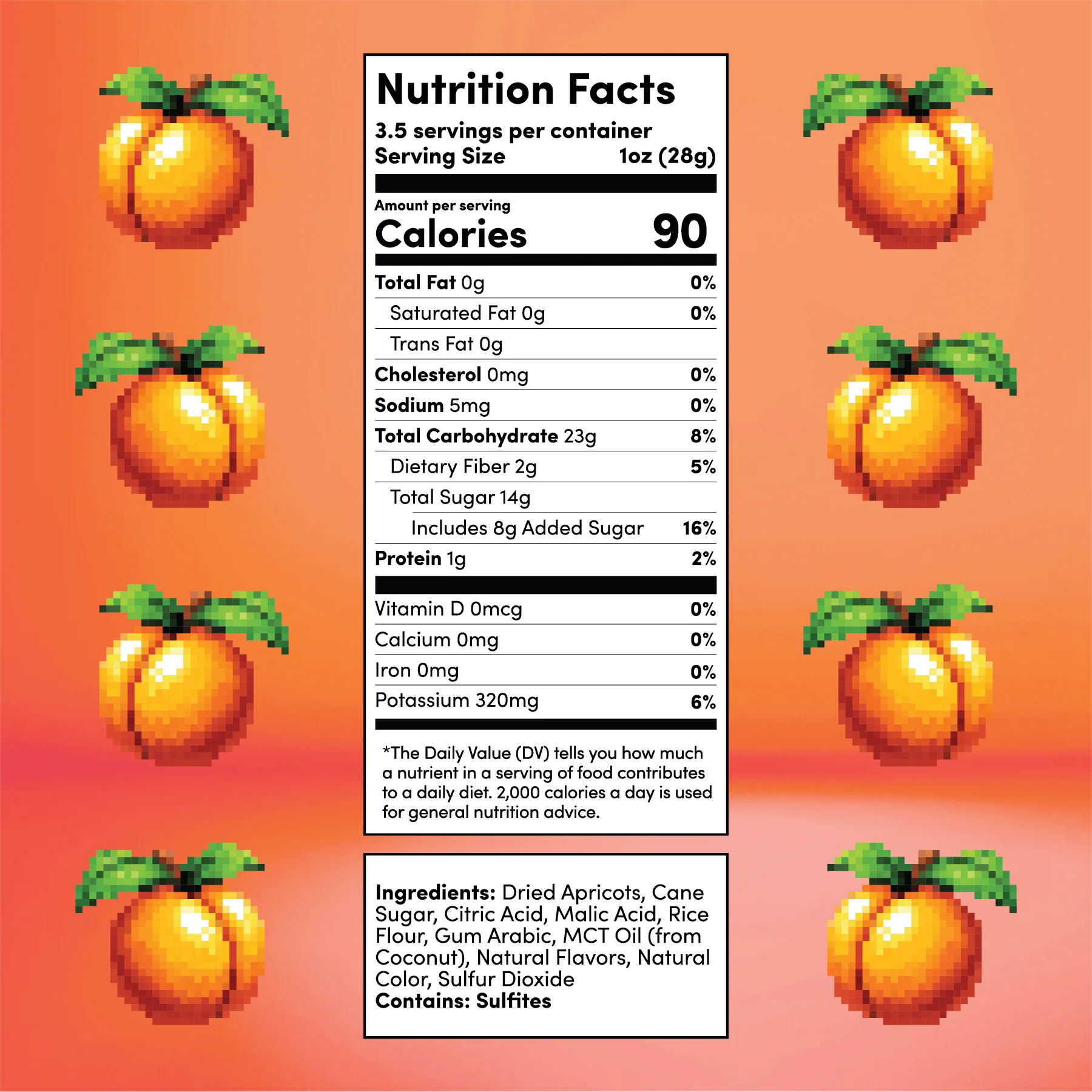 Level 2 Fruit Punch Apricots (4 Pack) - Image 3