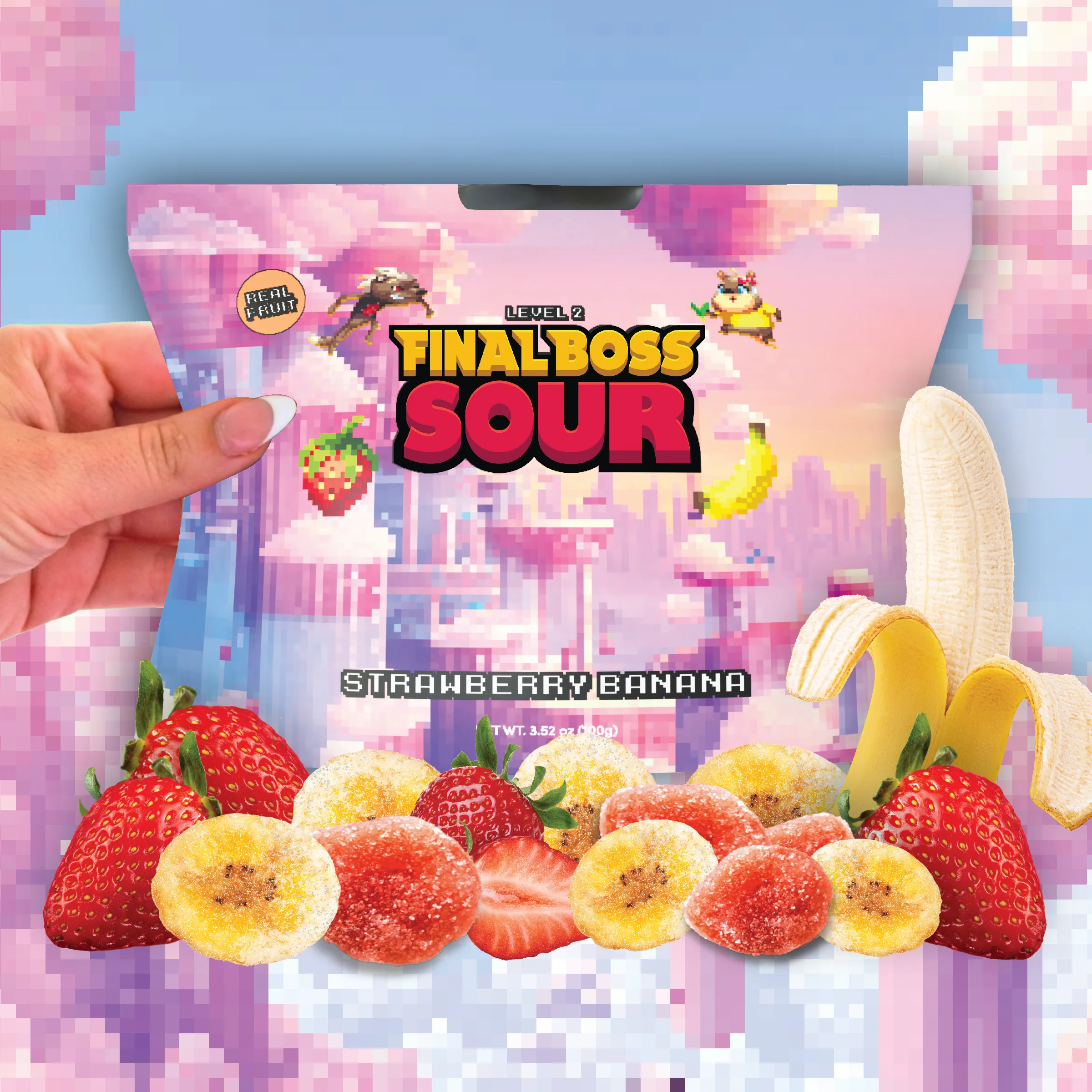 Level 2 Strawberry Banana (4-Pack)