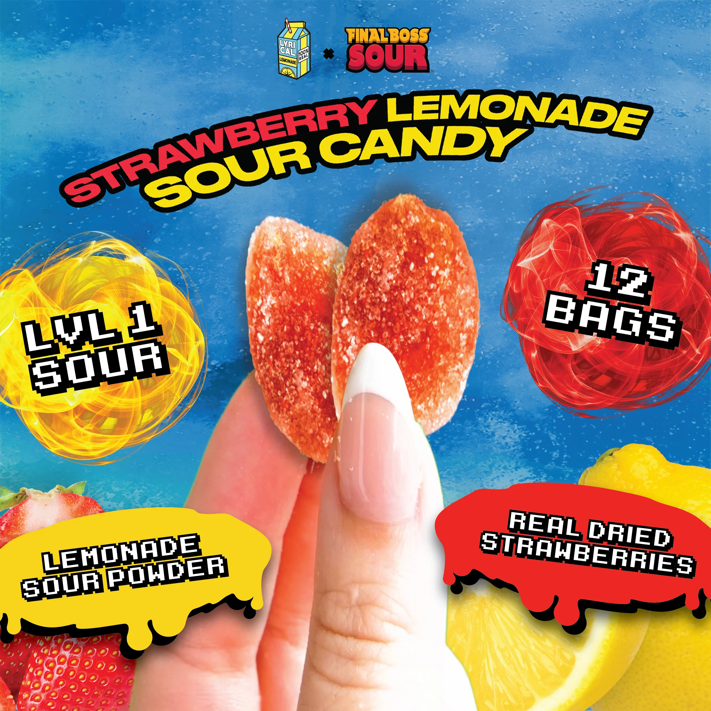 Lyrical Lemonade: Sour Candy - Strawberry Lemonade (Level 1) (12-Pack) - Image 2