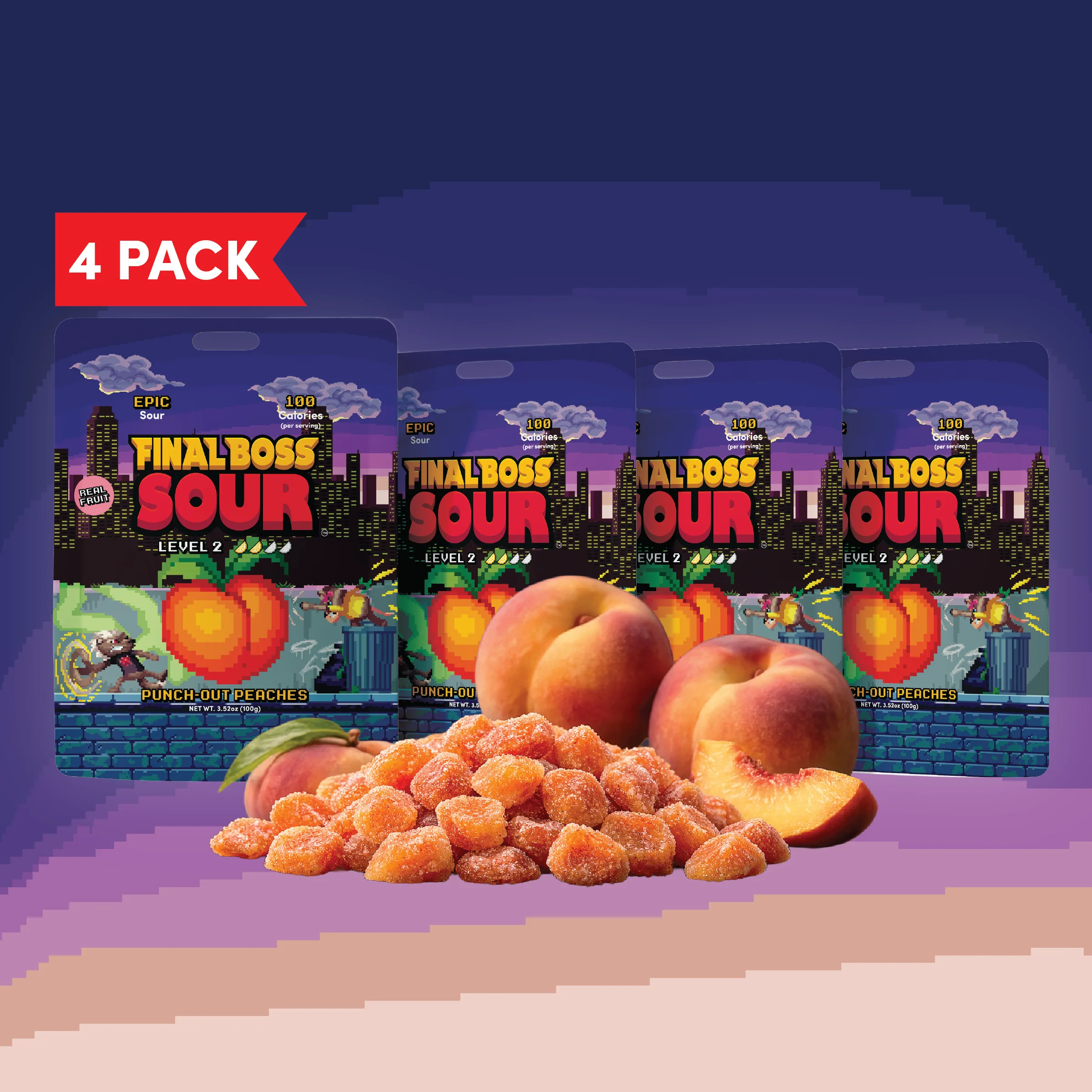 Punch-Out Peaches (Level 2) (4-Pack) - Image 4