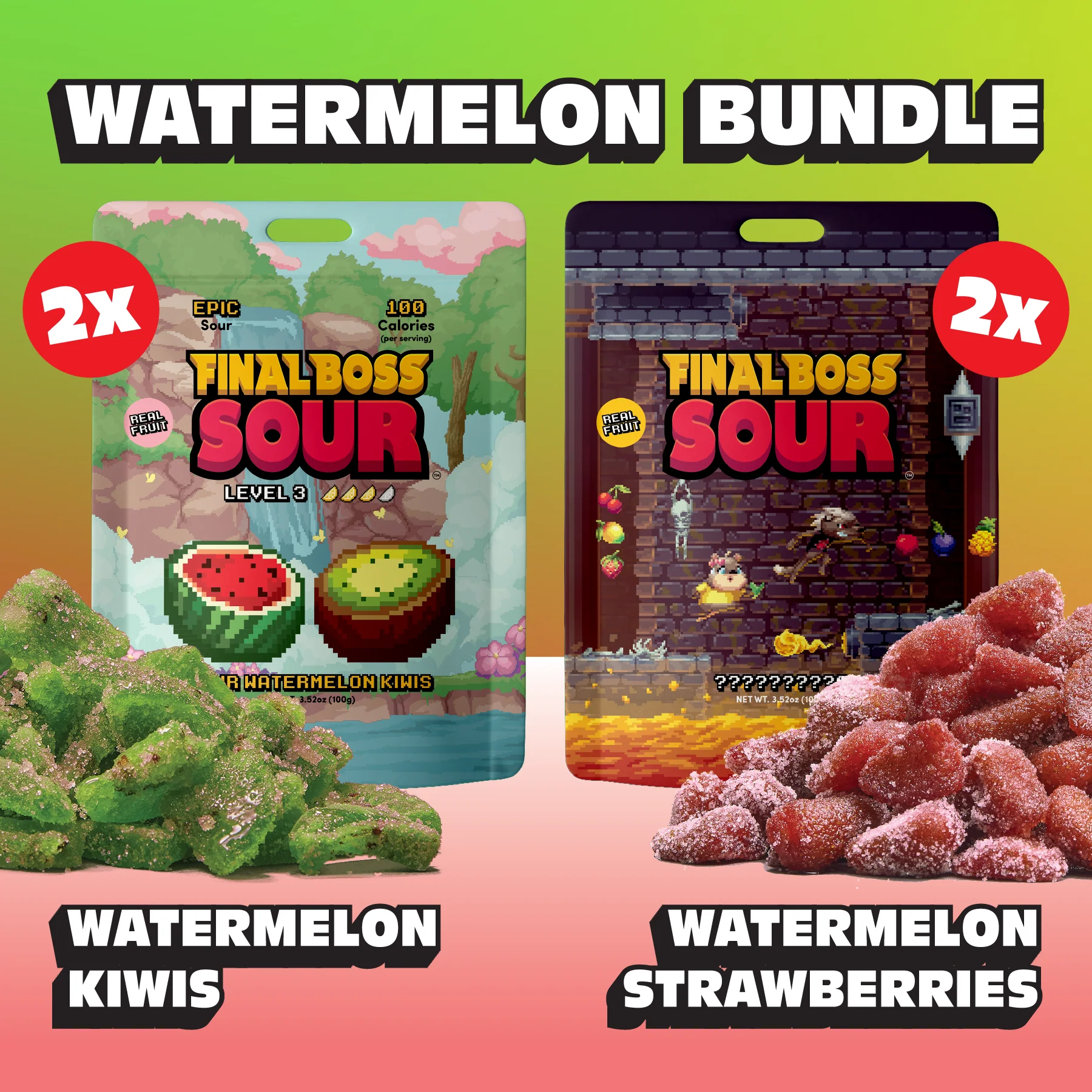 Sour Watermelon Bundle (4 Pack) - Image 2