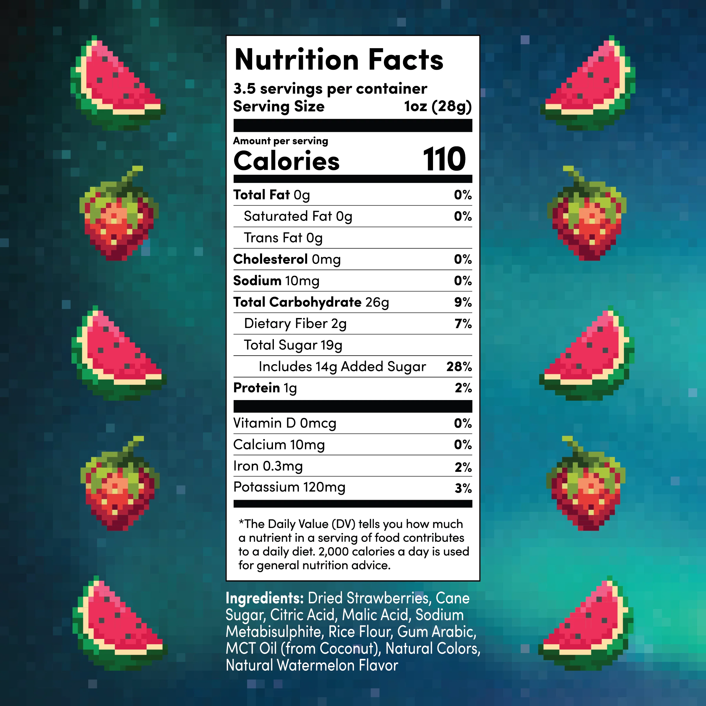 Sour Watermelon Strawberries (Level 3) (4-Pack) - Image 3