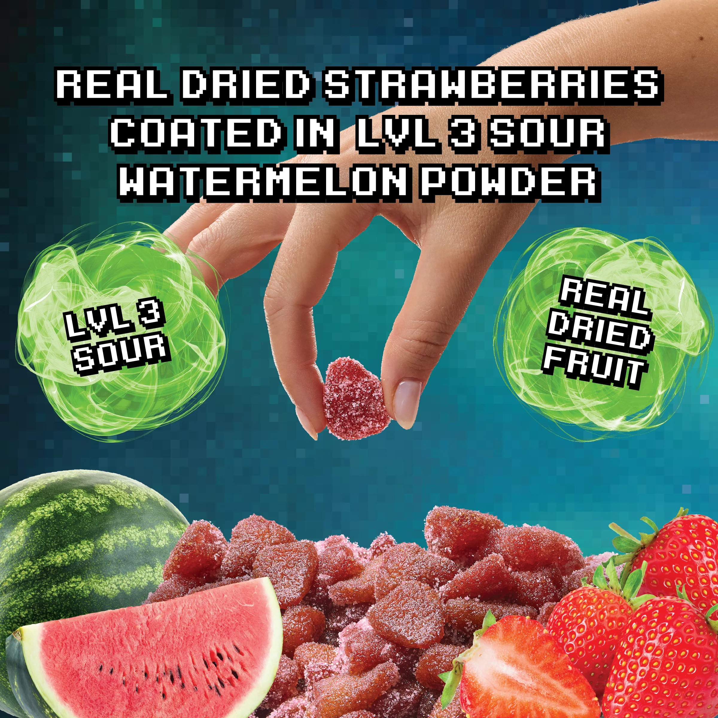 Sour Watermelon Strawberries (Level 3) (4-Pack) - Image 5