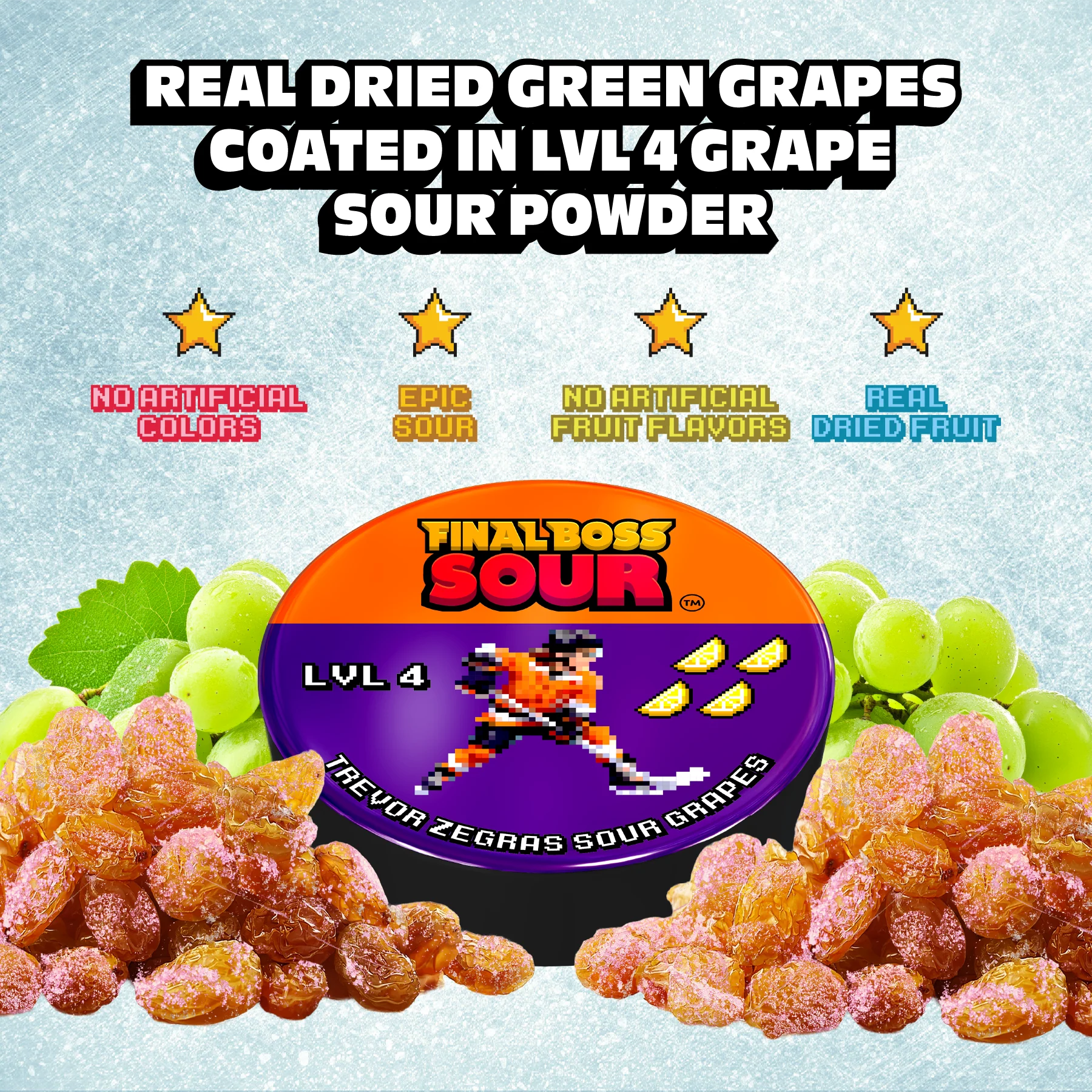 Trevor Zegras x FBS: Level 4 Sour Grapes (10 Pack) - Image 5